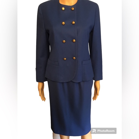 Pendleton Vintage Double Breasted Wool Suit - Picture 1 of 16